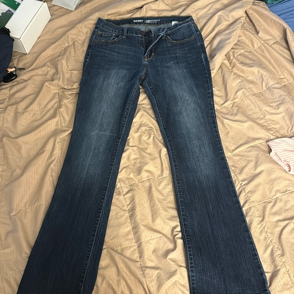 Dark Old Navy Curvy Jeans Size 8